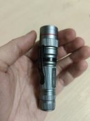 Сірий LED ліхтар металевий, яскравий і міцний ЛЕД фонарь алюминий, зум