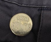 Брюки, штаны рабочие, техничка, размер 50/79, серые, б/у, армия ВС Швейцарии