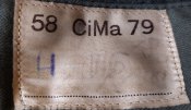 Пилотка зимняя: кепка балаклава подшлемник + кокарда, размер 58, сукно, 1979 б/у, армия ВС Швейцария