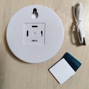 LED світильник з датчиком руху, лампа нічник на акумуляторі светильник