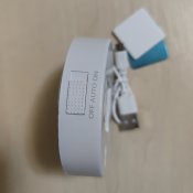 LED світильник з датчиком руху, лампа нічник на акумуляторі светильник