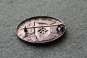 Знак «За ранение 1939» в черном. Клеймо.
