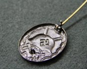 Знак «За ранение 1939» в черном. Клеймо.