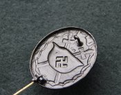 Знак «За ранение 1939» в черном. Клеймо.