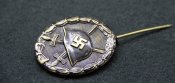 Знак «За ранение 1939» в черном. Клеймо.