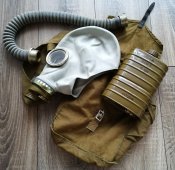 Противогаз с сумкой на реконструкцию РККА