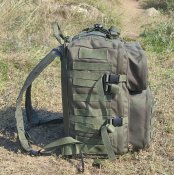 Рюкзак Медичний 27 л. Олива НГУ ЗСУ тактичний військовий ранець лікаря парамедика санітара рятівника