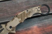 Складной нож Керамбит Fox Knives камуфляж (1368)