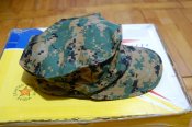 usmc garrison cap marpat