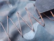 Пружина і подавач з кацапського магазину АК 12