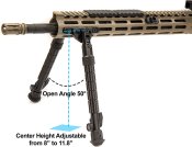 Телескопические сошки Leapers UTG Recon Flex m-lock. Оригинал