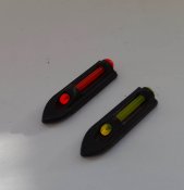 Комплект 2 мушки оптоволоконні для зброї