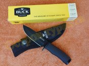 Охотничий Нож Buck 009 Black с чехлом 56HRC реплика