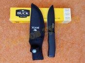 Охотничий Нож Buck 009 Black с чехлом 56HRC реплика