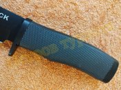 Охотничий Нож Buck 009 Black с чехлом 56HRC реплика