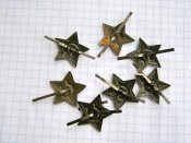 Полевые звёздочки на пилотку СССР.