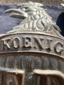Німецький Орел на Пікельхельм «ПСВ» з залишками рідної позолоти