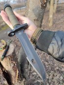 Ніж тактичний, мисливський с огнивом 2518В