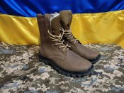 Берці із шкіри крейзі хорс розмір 43(28.5 см)