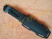Тактический нож 4058A Grey c компасом огнивом точилкой стеклобоем 27 см