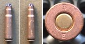 Холостой советский патрон 7,62х39 с редким клеймом.