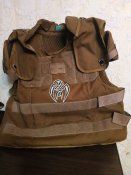 Бронежилет з протиуламковими пакетамиTUR Gear Panzerklein VI + захист плеч