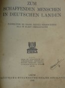 "Zum schaffenden Menschen in deutschen Landen" 1936 . Lwow.