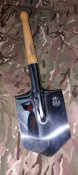 Лопата саперная нержавейка (1 шт.)