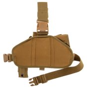 Кобура стегнова з платформою Molle (олива, кайот)