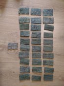 30 погонов солдатских и 1 старшего солдата