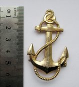Кокарда = ВМФ СРСР - СССР = флот = великий якір - большой якорь  ()