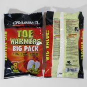 Одноразові грілки для ніг Grabber Toe Warmer [ціна за уп. 8 пар]