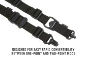 Ремінь з антабками MAGPUL MS3 Single Qd Gen 2. Чорний