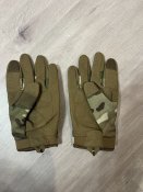 Рукавички тактичні армійські з пальцями. Нові.