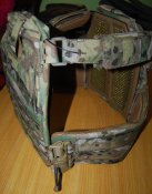 Плитоноска FRPC в мультику mil-spec під плити XL з системою скиду, МБЗ в камербенді та вентиляцією