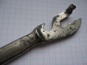 Нож консервный с открывалкой для бутылок завод Труд Вача 1958