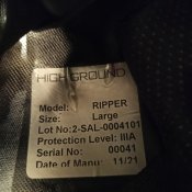 Американський армійський шолом Ripper, розмір L