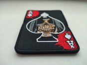 Патч нашивка шеврон на липучке карточный туз 4.0 (1 шт.)