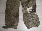 Ватні штани ватніка... Подгорілі.