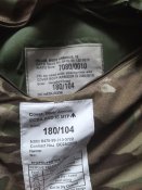 Кевларовый жилет ECBA, MTP, армия Великобритании. Размер 180/104