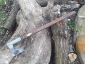 Топор боевой бородовидный настенный