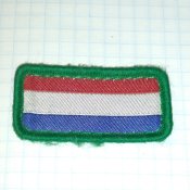Флаг Нидерландов патч шеврон на липучке.