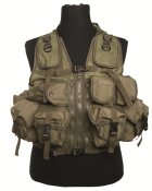 Разгрузочный жилет с подсумками Tactical US OD 9 Pockets Oliv новый