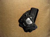 Кобура Fobus для Glock 17/19 поворотна з кріпленням на ремінь