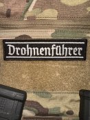 Морал патч “Drohnenfuhrer”