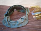 Захисні тактичні окуляри-маска "Olive" зі змінним склом
