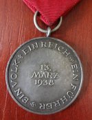 Памятная медаль 13 марта 1938 года (Аншлюс Австрии).