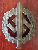 Спортивный знак СА в бронзе, Bonner Kunstabz.