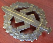 Спортивный знак СА в бронзе, Bonner Kunstabz.
