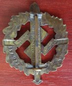 Спортивный знак СА в бронзе, Bonner Kunstabz.